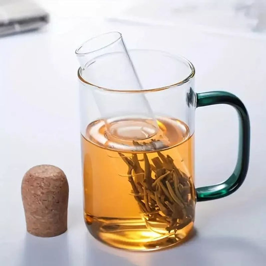 Glas-Teesieb im Reagenzglas-Design | Für visuellen Teegenuss